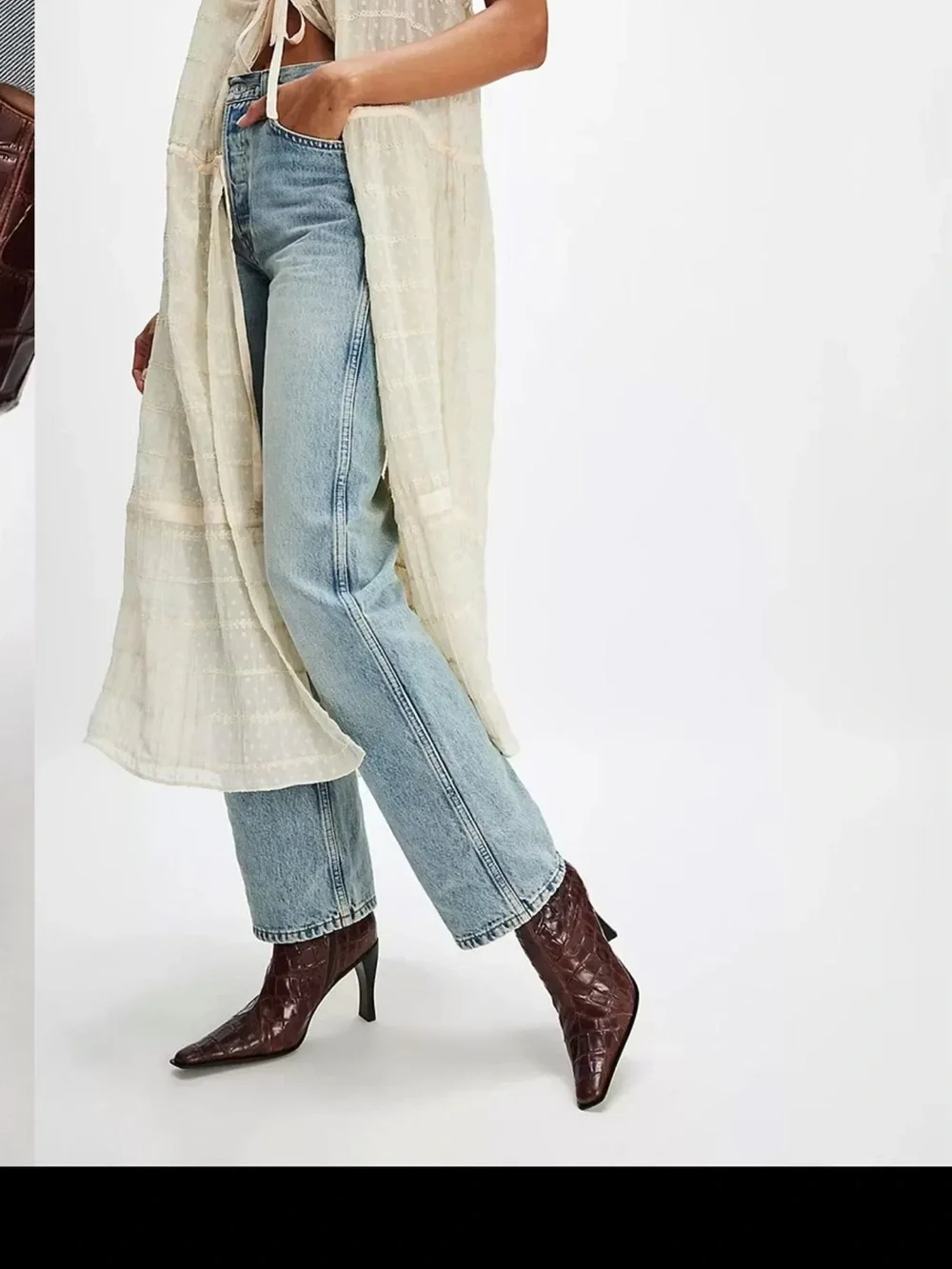Free People stylish croc